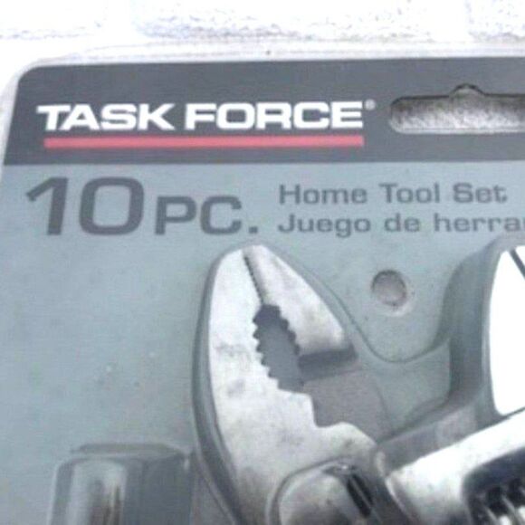 Home Tool Set . 10 Piece . Task Force - Picture 3 of 4